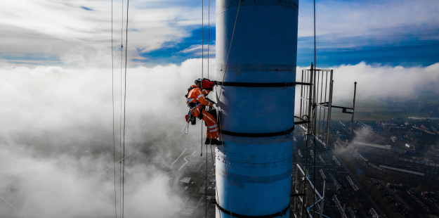 Rope Acces en Rope Rescue team
