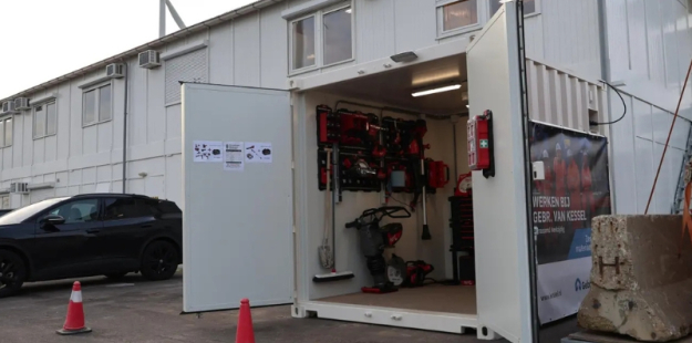 Zero emissie container