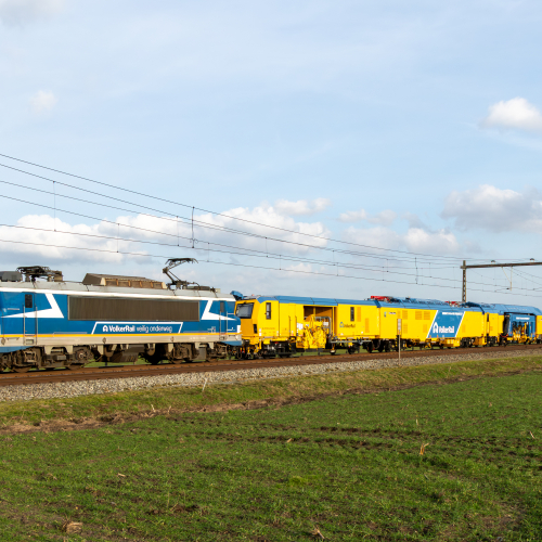Elektrische stopmachine VolkerRail