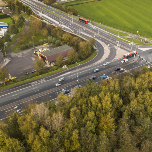 Vogelvlucht huidige situatie Het Schouw kruising N235-N247.png