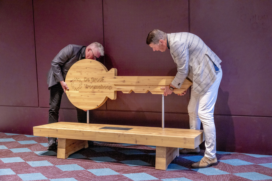 De groot Vroomshoop sleutel Performance Factory VolkerWessels