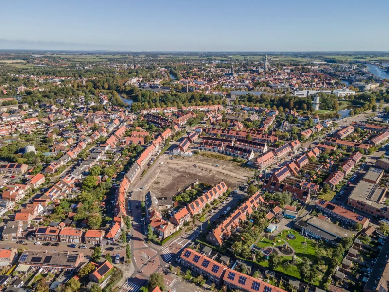 Voortgangsfoto van het project uit januari 2024