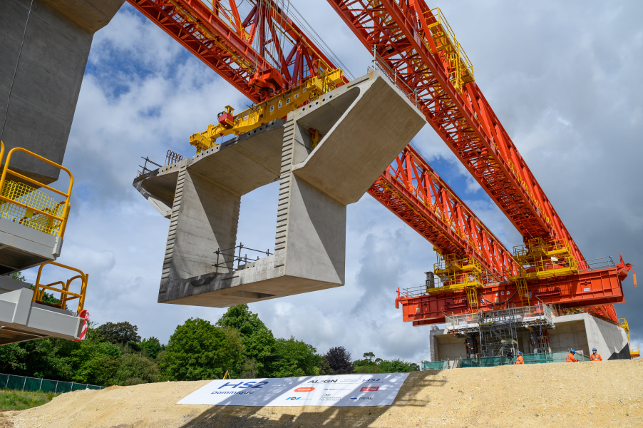 Construction starts on the Colne Valley Viaduct with the launch of a giant bridge building machine (1).jpg