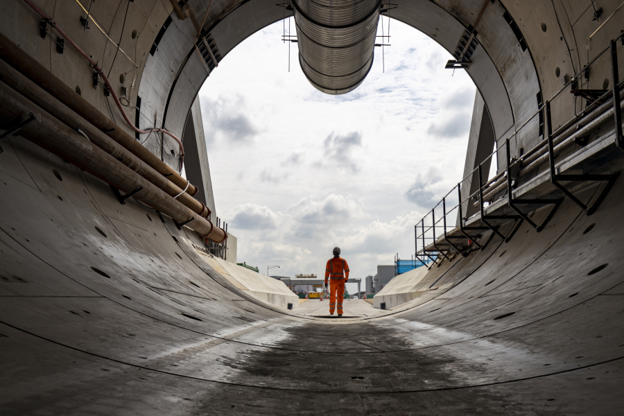 Within the Chiltern tunnels looking south towards London autumn 2021 #27315.jpg