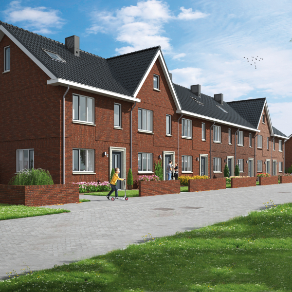 MorgenWonen Delftlanden impressie voorzijde Koenen  Bouw