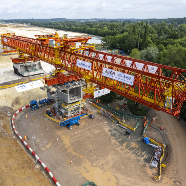 Construction starts on the Colne Valley Viaduct with the launch of a giant bridge building machine (2).jpg