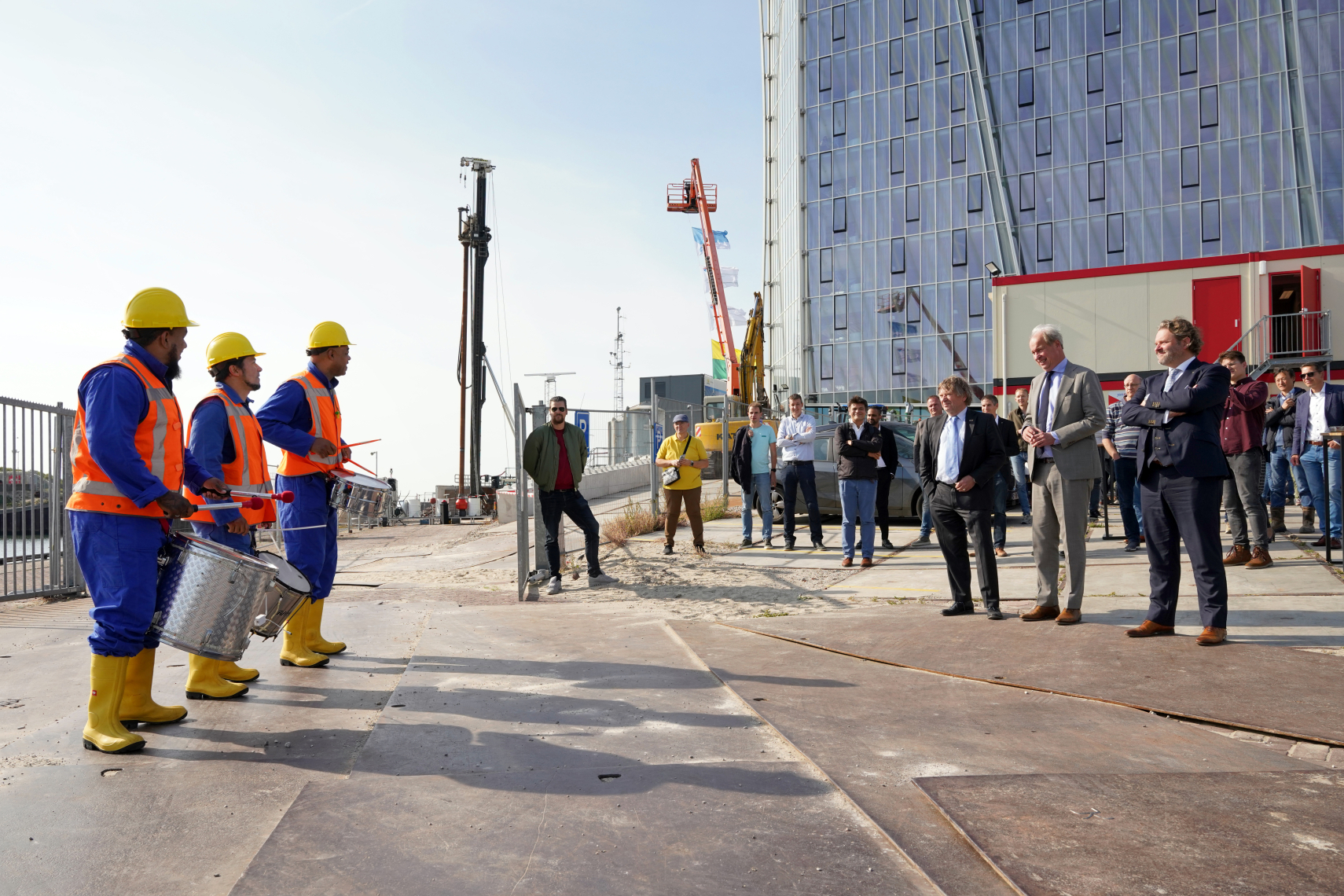 start van de bouw