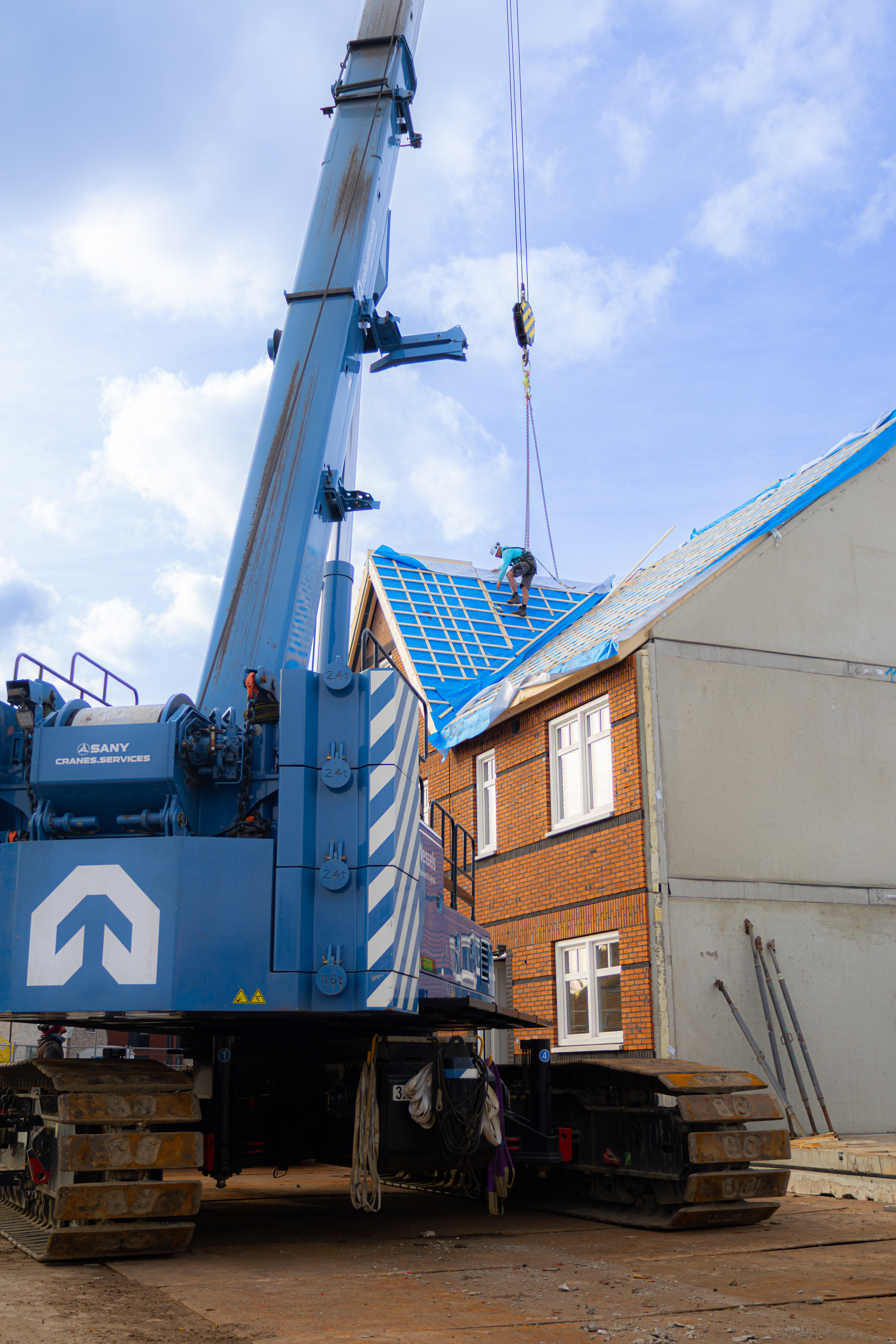 Elektrische kraan VolkerWessels